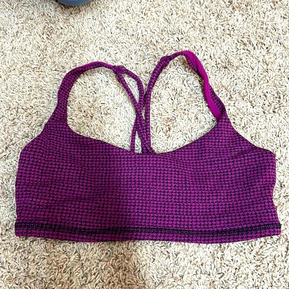 Lululemon purple bra
